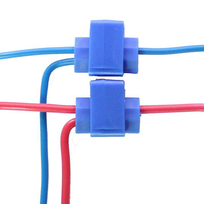 500个电线接线端子快速连接器免破线g接头无损分接线免剪卡接线夹