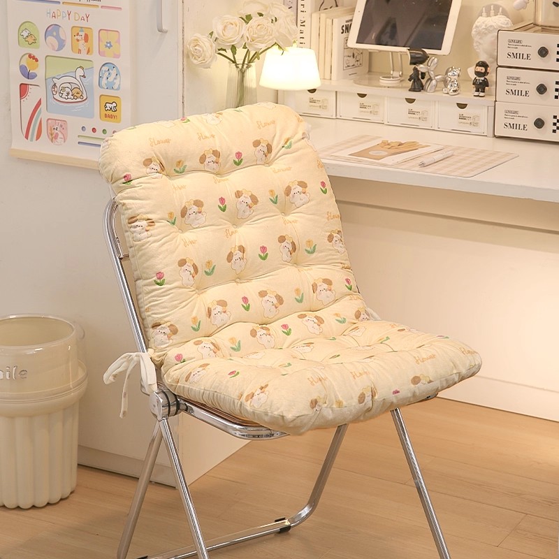 碎花一体式坐垫考研久坐不累神器