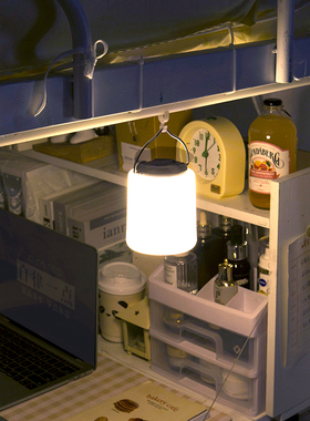 宿舍床头吊灯LED氛围灯大学生床上下铺墙上装饰可悬挂小夜灯学生