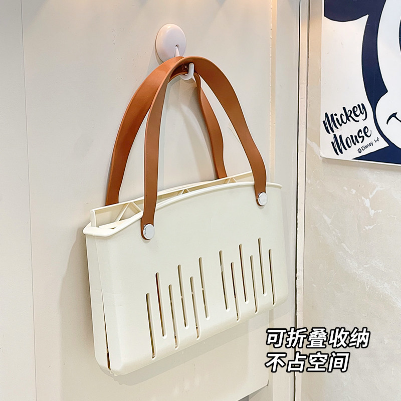大宿小舍家用大容量洗澡篮图片
