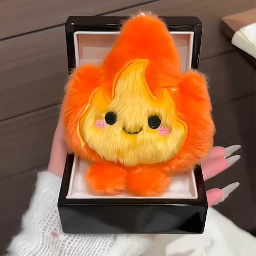 小火人毛绒挂件可爱火苗