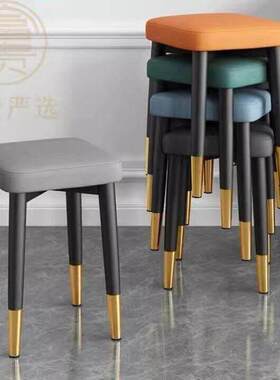 麻将椅子专用凳子麻将桌椅子专用椅可叠放方凳餐桌麻将机板凳家用