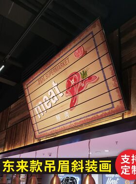 超市便利店装饰画挂画