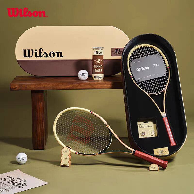 wilson威尔胜110周年礼品网球拍限量豪华礼盒马年费德勒收藏送礼