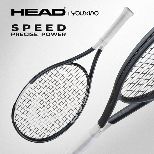 HEAD海德L5辛纳2026年新款黑白熊猫拍 小德网球拍SPEED全碳素专业