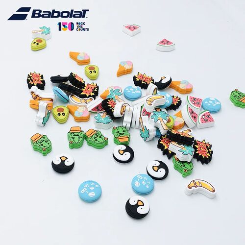 Babolat百保力避震器VIBRAKILL网球拍减震百宝力卡通可爱LOGO缓震