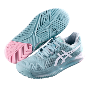 Asics亚瑟士新款网球鞋德约科维奇男女款RESOLUTION R9专业网球鞋