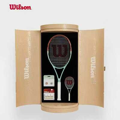 2026新款Wilson威尔胜马年限定礼盒碳纤维V1 SHIFT99L专业网球拍