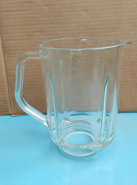 适用美的破壁机BL80Y21料理机搅拌榨汁机80Y21玻璃杯配件果汁杯