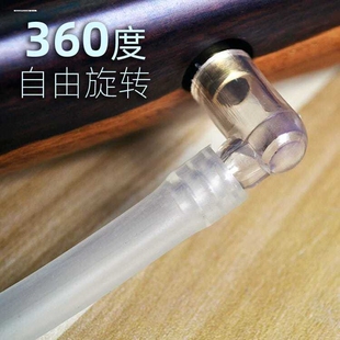 茶盘排水转接头茶桌导水管弯头茶具配件防憋水防折弯下水管连接头