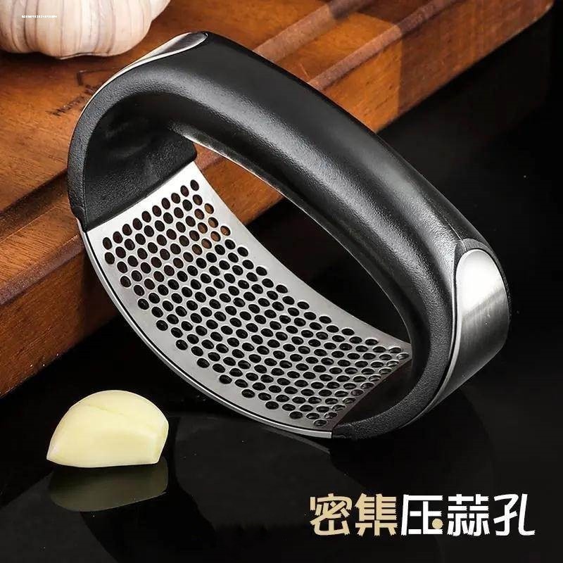 蒜捶不锈钢大蒜压蒜泥器挤夹子手工压算泥器搅蒜手压式拍蒜工具