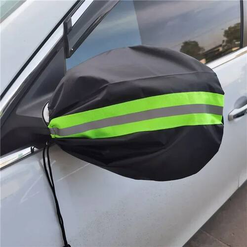 Universal Car Mirror Cover 2 Pcs/Pair Left and Right Rearvie