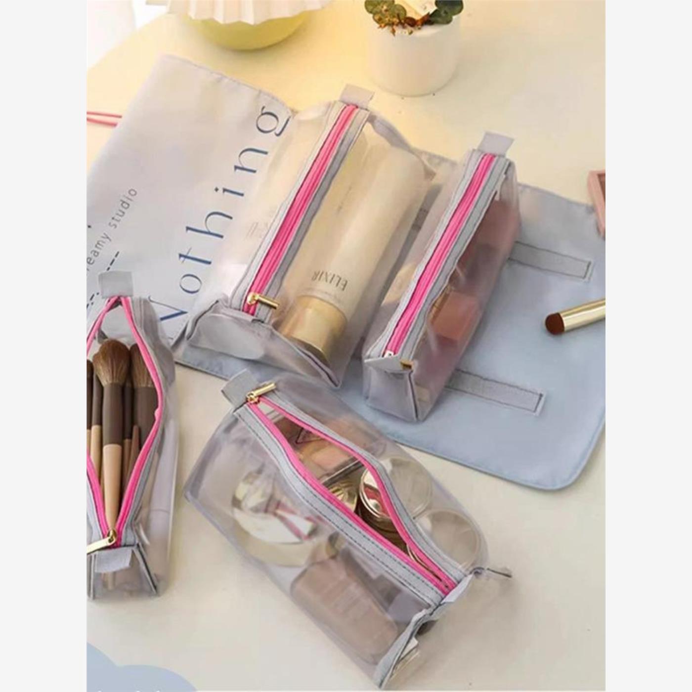 Foldable large capacity makeup 可折叠大容量化妆包