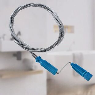 Spring Steel Wire Unclogging Tool, A Tool for Unclogging Dra
