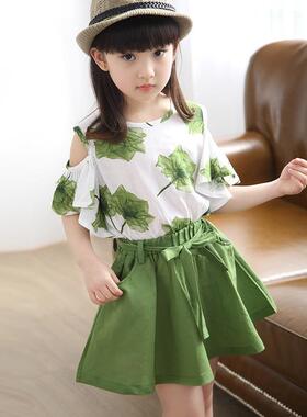 Kids Girls T-shirt Shorts Clothes Baby Girl Summer children