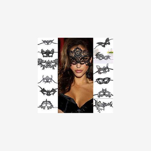 Sexy Women Lace Eye Mask Masquerade Ball Prom Halloween Cost