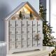 Advent Wooden Christmas LED House with Calendar Lights
