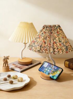 The Bedside Table Lamp in Nordic Style Features An Eye-prote
