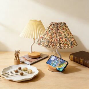 The Bedside Table Lamp in Nordic Style Features An Eye-prote