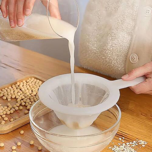 Kitchen Filter Strainer 1Pcs Fine Mesh for Juice Soy Milk Eg
