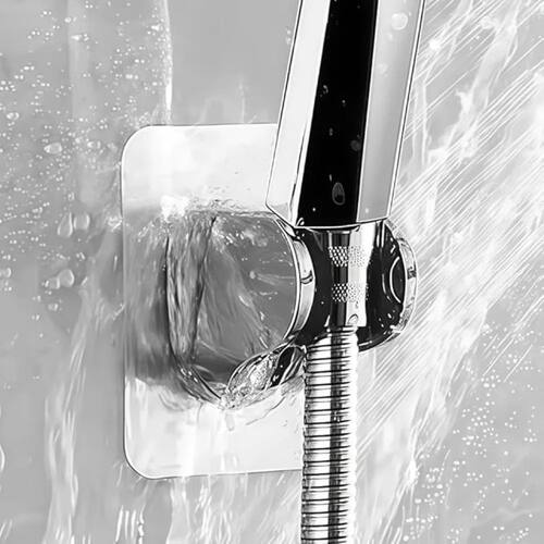 Self Adhesive Universal Shower Head Holder Wall Mounted Show