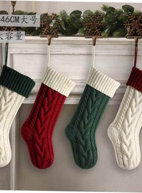 Christmas decoration?tree stocking pendant gift bag 圣诞袜