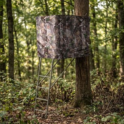 Waterproof Hunting Camouflage Blind Cover Realistic Leaf Cam