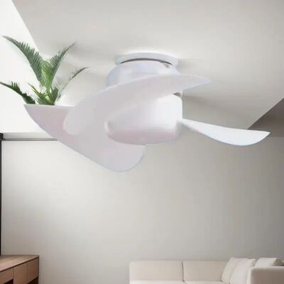 5.1-Inch E27 Screw-in Ceiling Fan – 5W Mini Quiet Cooling F