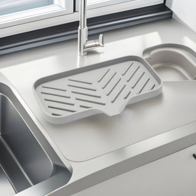 1 Drain Pad, Durable, Easy To Clean, Reusable, with Drainage