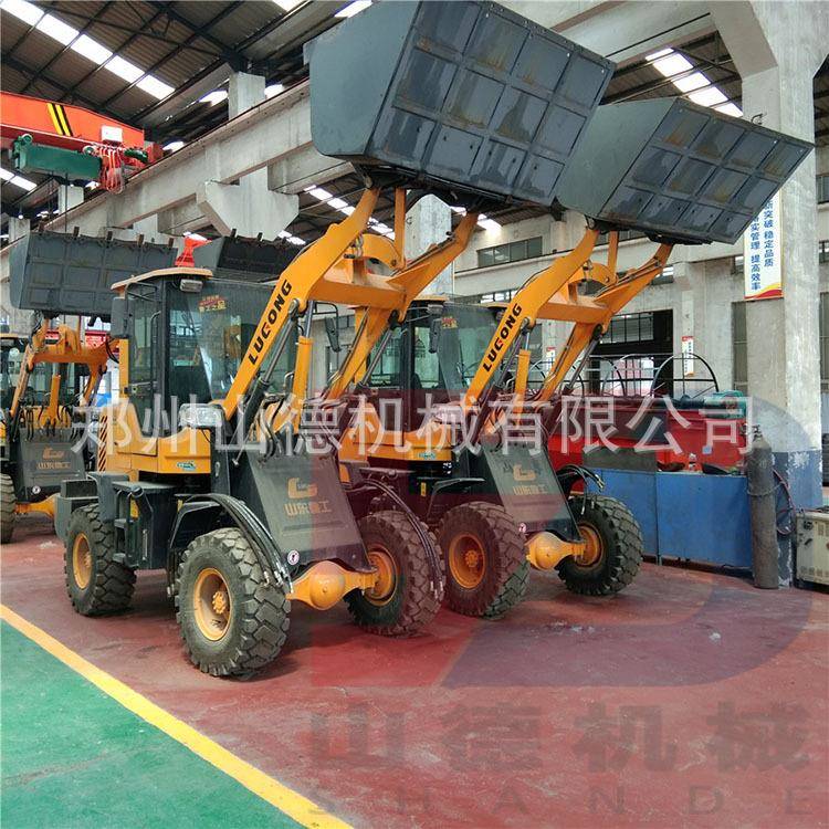 畜禽粪便铲斗翻抛机有机肥发酵位移铲车翻堆机养殖粪污发酵设备