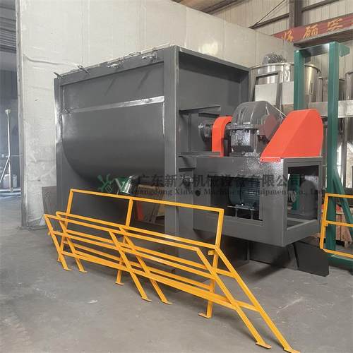 云母粉珍珠粉搅拌机不锈钢双层加热卧式搅拌机碳粉钙粉混合机