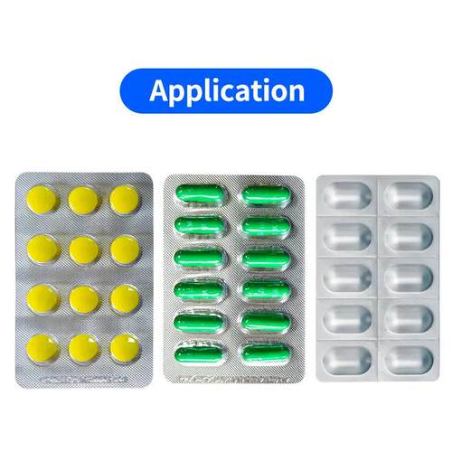 Smal Al uminum Pvc Blistelr Packing Machin 23广州瑞达00Pcs/h