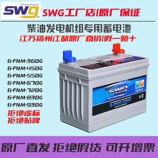 SWG思吾高柴油发电机组专用蓄电池6FNM930G830G720G670G550G450G