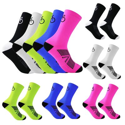 5 Pairs Winter Cycling Socks Men MTB Bike Sock Breathable Ro