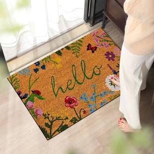 Thin Non-slip Floor Rug Mat, Durable Welcome Doormat Outdoor