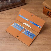 wallet card with Wallet held multiple hand long slots bag