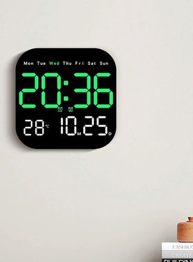 Digital Wall Clocks Temperature Date Week Dispaly Electronic
