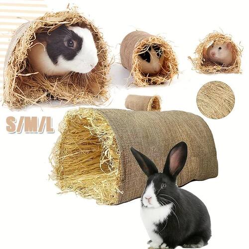 Hideaway Grass Rabbit Hideout Bunny Hideaway Hut Guinea Pig