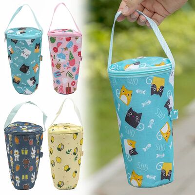 Portable Milk Tea Tote Bag Heat Preservation Bag Eco-friendl