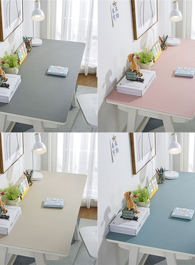 Large Mouse Pad Gamer Waterproof PU Desk Mat Table Cover