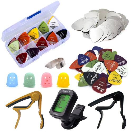Guitar Tool Kit Guitar Capo / Guitar Picks / Tunner / Finger