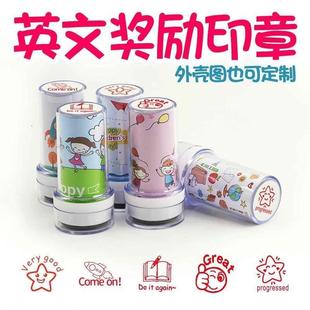 Cartoon Teacher Comment Seals English Teaching Stamps cq