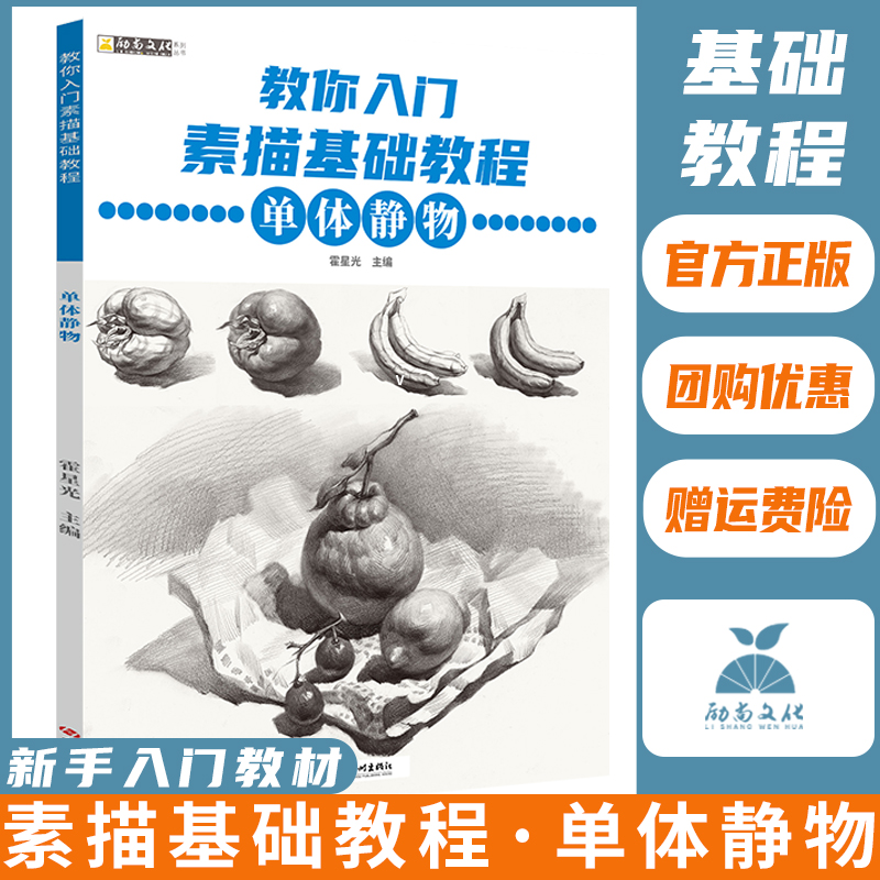 教你入门素描基础教程单体静物