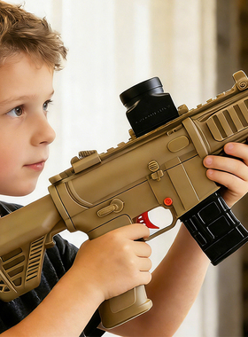 M416电动连发枪水晶儿童玩具枪MP5软弹枪AK47冲锋枪M4男孩子礼物