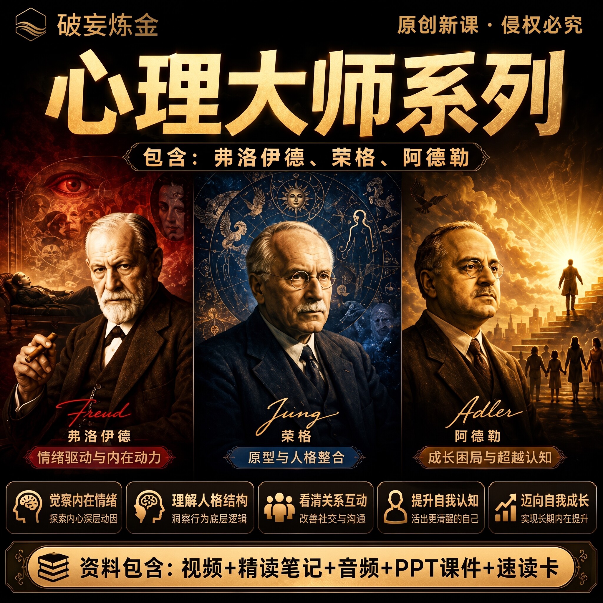 心理学大师系列课程合集