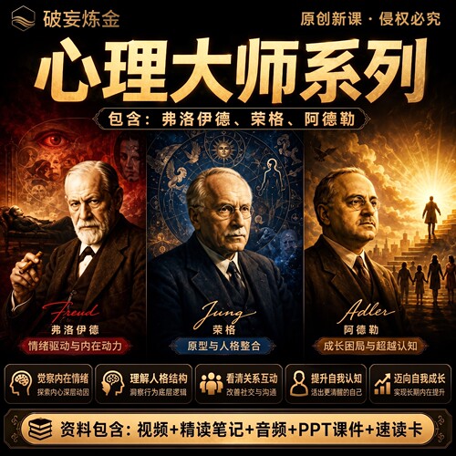 心理学大师系列课程合集