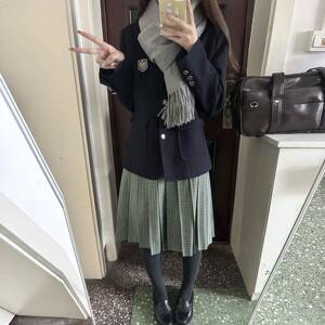 花千猪原创 长裙合集 jk制服校供感百褶裙长裙百搭jk裙