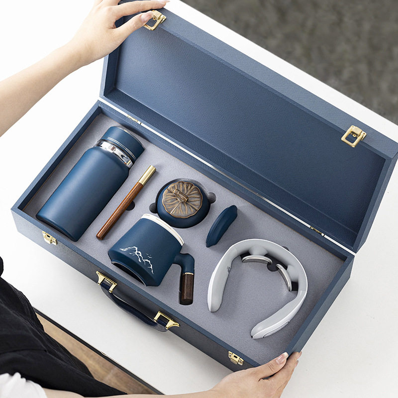 企业年会logo送客户员工高档实用伴手礼物商务礼品套装纪念品礼盒