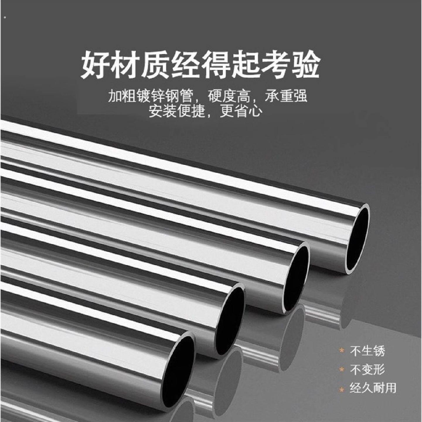 镀锌钢管加厚6分空心管大棚钢管搭架子钢管