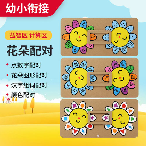 幼儿园中班益智区玩具材料